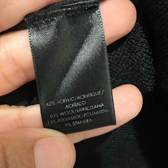 Ann Taylor Women's Color Block Bell Sleeve Pullover Sweater in Size Medium - Picture 6 of 11